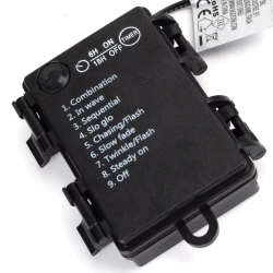 Lampki choinkowe płaskie na 3 baterie AA 100 LED 10 m Zimne